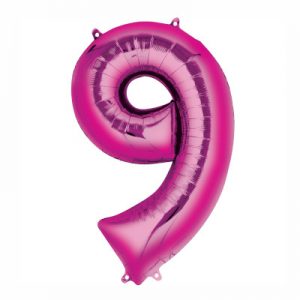 ŠT.9 folija balon 86cm - FUKSIJA