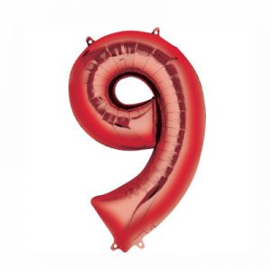 ŠT.9 folija balon 86cm - RDEČA